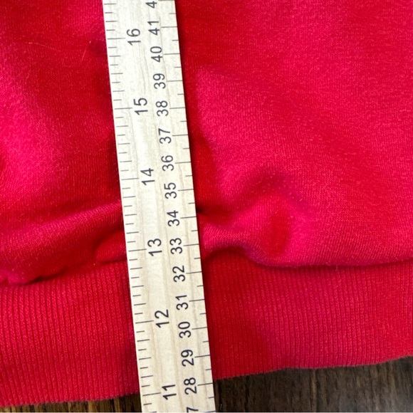 Kelloggs Cheez It Pullover  Sweatshirt Mens Size L Red Embroidered Official Logo - Picture 10 of 13